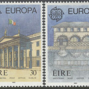 Irland – M  716-717 Europa CEPT 1990 Postbyggnader, 2 kpl **