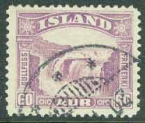 Island – F  197 Gullfoss, 60 aur stpl