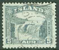 Island – F  194 C2 Gullfoss, 5 aur stpl