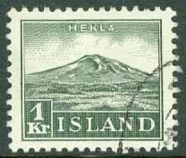 Island – F  211 Hekla, 1 kr stpl