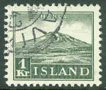 Island – F  211 Hekla, 1 kr stpl
