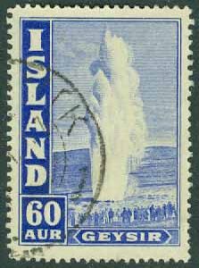 Island – F  233 Geysir, 60 aur stpl