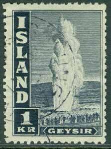 Island – F  236 Geysir, 1 kr stpl