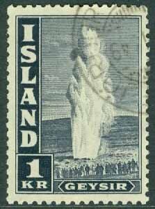 Island – F  236 Geysir, 1 kr stpl