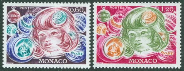 Monaco - M 1244-1245 Jul 1976, 2 kpl **