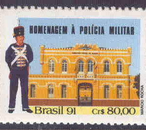Brasilien – M 2449 Landspolisen. Polis i historisk uniform, 1 kp **