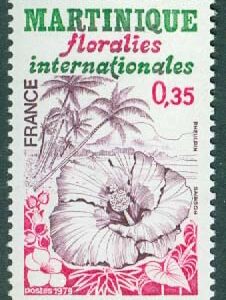 Frankrike – M 2141 Internationell trädgårdsutställning, Martinique, 1 kpl **