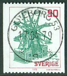 F 1062 Gamla leksaker. Prakt GÖTEBORG 53  17.04.79  (O/Vg)