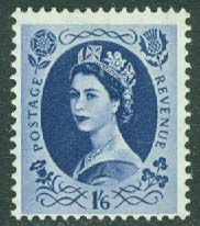 England – M  273 X Drottning Elisabeth II, 1´6 Sh **