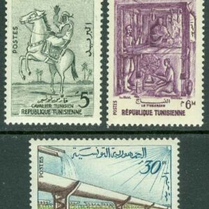 Tunisien – M  521-522, 531 Livet i Tunisien, 3 ol **