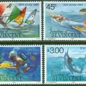 St. Vincent Grenadines – M  397-400 Vattensport, 4 kpl **