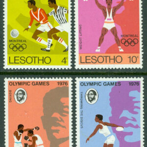 Lesotho – M  209-212 OS i Montreal 1976, 4 kpl **