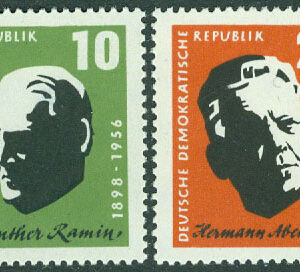 DDR – M  604-605 G. Ramin, organist och H. Abendroth, dirigent, 2 kpl *