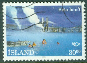 Island – F  819 Norden X. Turistmål, 30 kr stpl
