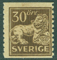 Sverige – F  148Ab Stående lejon 30 öre **