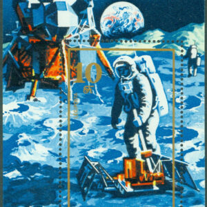 Ungern – M 2832 (BL 94 A) Apollo 17, block **