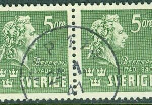 F  324BB Bellman 5 öre par stpl PKP 174 24.1.41