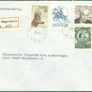 F  768 m.fl. på Rek.brev HÄGERSTEN 2  9.9.76