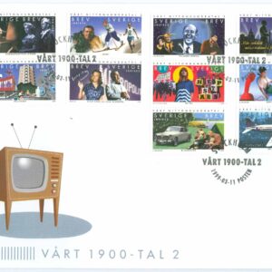 Sverige – FDC 1999-03-11 – Vårt 1900-tal 2 Vinjett 1