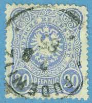 Deutsches Reich – M   42 Riksörn i oval, 20 Pf stpl, kt