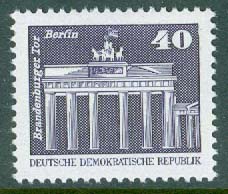 DDR – M 2541 Uppbyggnad av DDR – Brandenburger Tor, 1 kpl **
