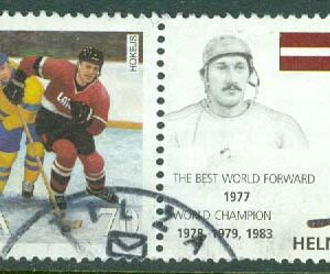 Lettland – M  520 VM i ishockey 2000, Helmut Balderis, 1 kpl + Zf stpl