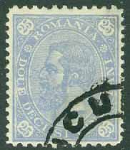Rumänein – M   97 Kung Karl I, 25 B stpl
