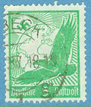 Deutsches Reich – M  529 Luftpost, 5 Pf stpl