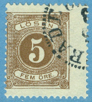 F L 13. Lösen 5 öre t. 13