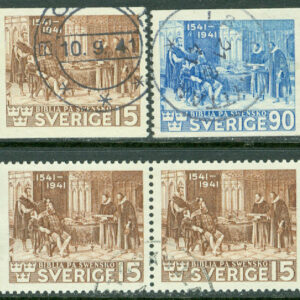 F  328-329 Bibeln, 4 kpl inkl BB-par stpl