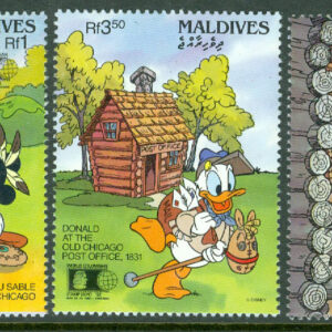 Maldiverna – M 1708-1710 Disneyfigurer i gamla Chicago, 3 ol**