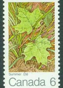 Kanada – M  483 Lönnens fyra årstider, sommar, 1 kpl **