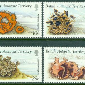 British Antarctic Ter. – M  152-155 Lavar, 4 kpl **