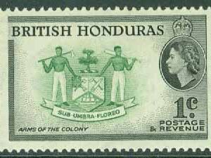 British Honduras – M  141 D Kolonins vapen, 1 C **