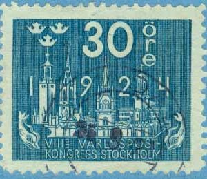 F  201b Världspostkongressen 50 öre, NYADAL 25.9.24  (Y/Å)