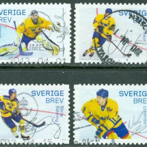 F 2938-2941 Hockeyhjältar, 4 ol stpl