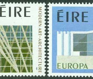 Irland – M  623-624 Europa CEPT 1987 Modern arkitektur, 2 kpl **