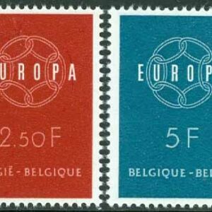Belgien – M 1164-1165 Europa CEPT 1959, 2 kpl **