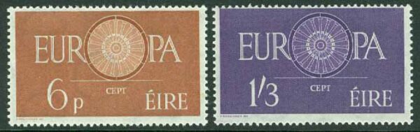 Irland - M  146-147 Europa CEPT 1960, 2 kpl **
