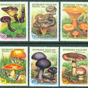 Togo – M 2816-2821 Svampar, 6 kpl **