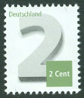 Tyskland – M 3042 Siffertyp, 2 C, 1 kpl **
