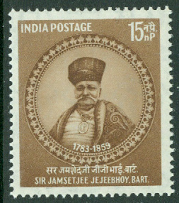 Indien – M  308 Jamsetjee Jeejeebhoy, filantrop, 1 kpl **