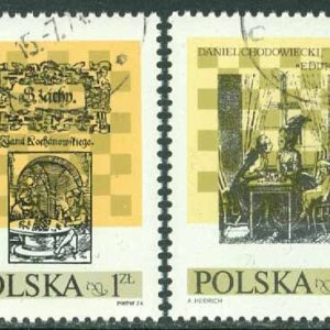 Polen – M 2322-2323 Int. Schackfestival, Lublin, 2 kpl stpl