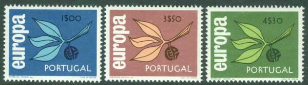 Portugal - M  990-992 Europa CEPT 1965, 3 kpl **