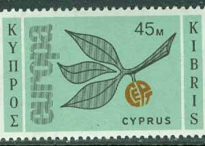 Cypern – M  258-260 Europa CEPT 1965, 3 kpl **