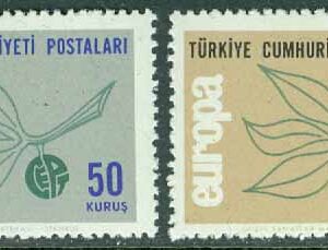 Turkiet – M 1961-1962 Europa CEPT 1965, 2 kpl **