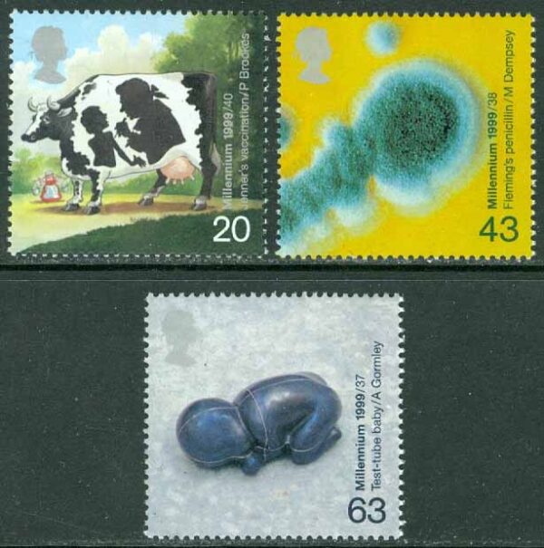 England - M 1789, 1791-1792 Millennieskifte, 3 ol **