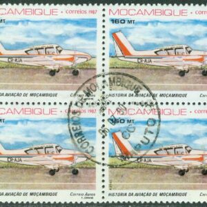 Mocambique – M 1109 Flygets historia i Mocambique, Piper PA-23 Aztec, 4-block stpl