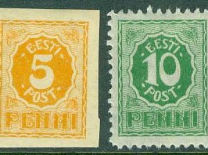 Estland – M    6-7 Siffertyp, 2 ol *