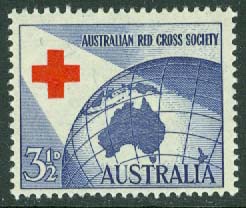Australien – M  246 Australiens Röda Kors 40 år, 1 kpl **